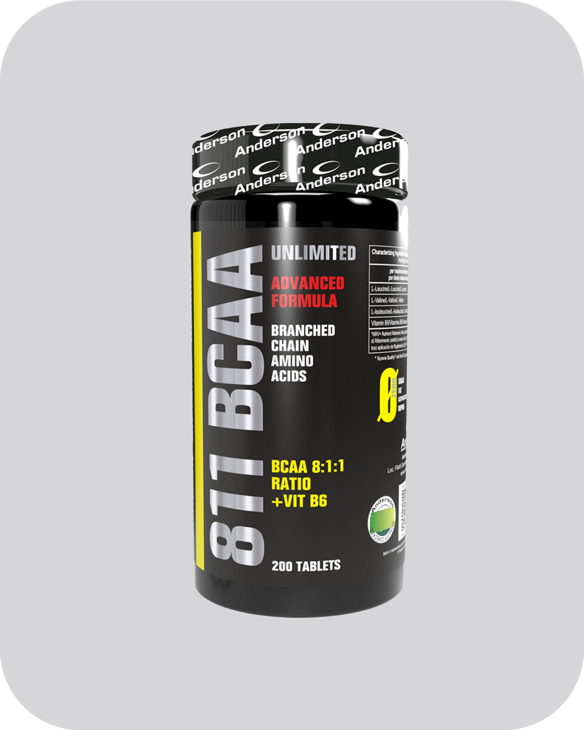 811 BCAA Unlimited 200 Cpr