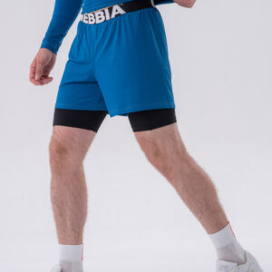 Alternative view of Double-Layer Shorts with Smart Pockets 318