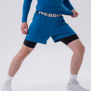 Double-Layer Shorts with Smart Pockets 318