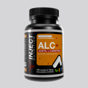 ALC+ Acetil L‑Carnitina 120 capsule – Integratore Energetico e Metabolico