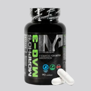Morpho’s Mag-3 – Magnesio ad Alta Biodisponibilità con Bisglicinato, Malato e Taurato